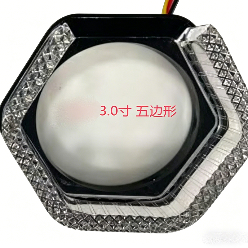3.0-inch five-sided acrylic thick-walled angel eye