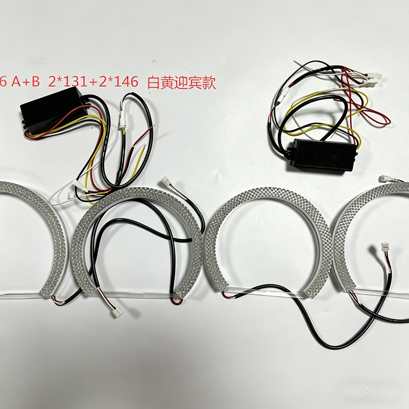 BMWE46 NON A+B 2*131+2*146 Acrylic Angel Eye